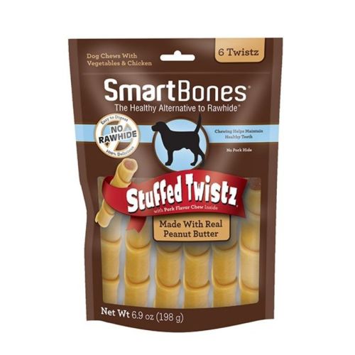 SmartBones Stuffed Twistz with Real Peanut Butter SmartBones Stuffed Twistz with Real Peanut Butter