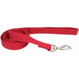 Coastal Pet New Earth Soy Dog Lead Cranberry Red (Option: 6 feet x 5/8"W)